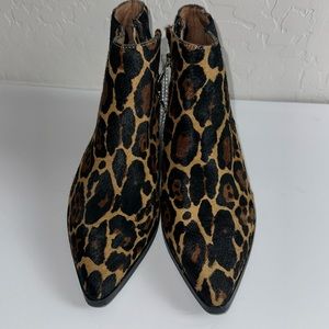 Antonio Melani  Women's Leopard Print Ankle Boot